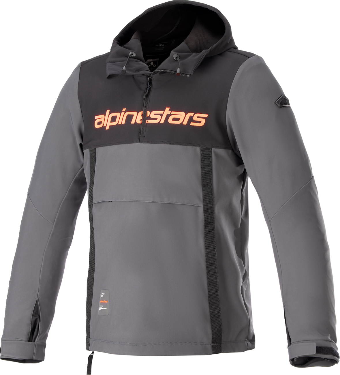 ALPINESTARS Sherpa Jacket - Black/Gray - 2XL 4208123-1134-2X