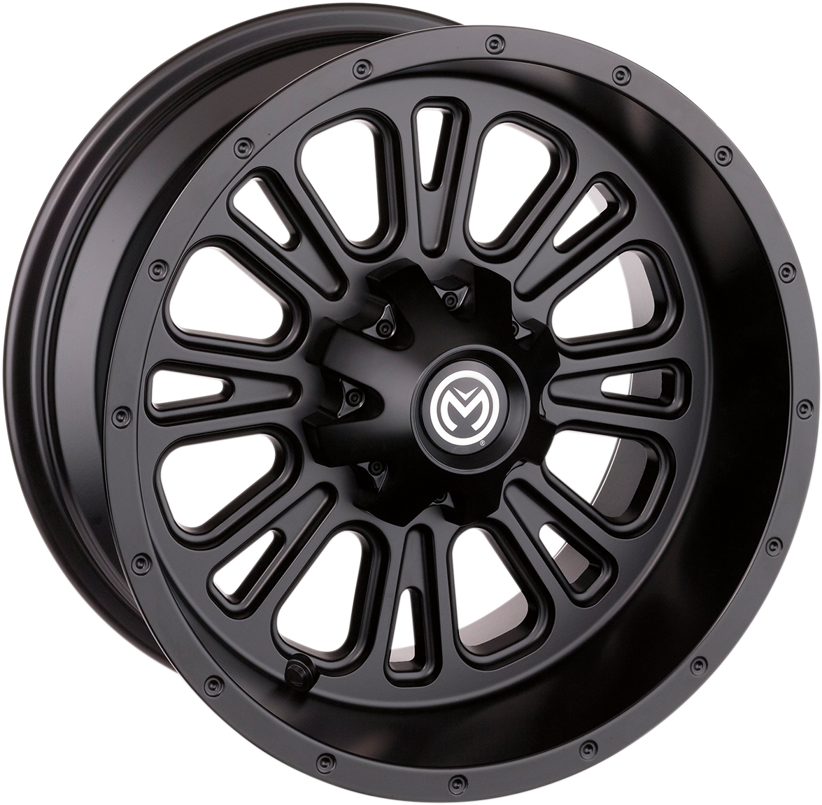 MOOSE UTILITY Wheel - 399X - Rear - Black - 14x8 - 4/156 - 4+4 399MO148156MB4