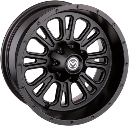 MOOSE UTILITY Wheel - 399X - Front - Black - 14x7 - 4/156 - 4+3 399MO147156MB4