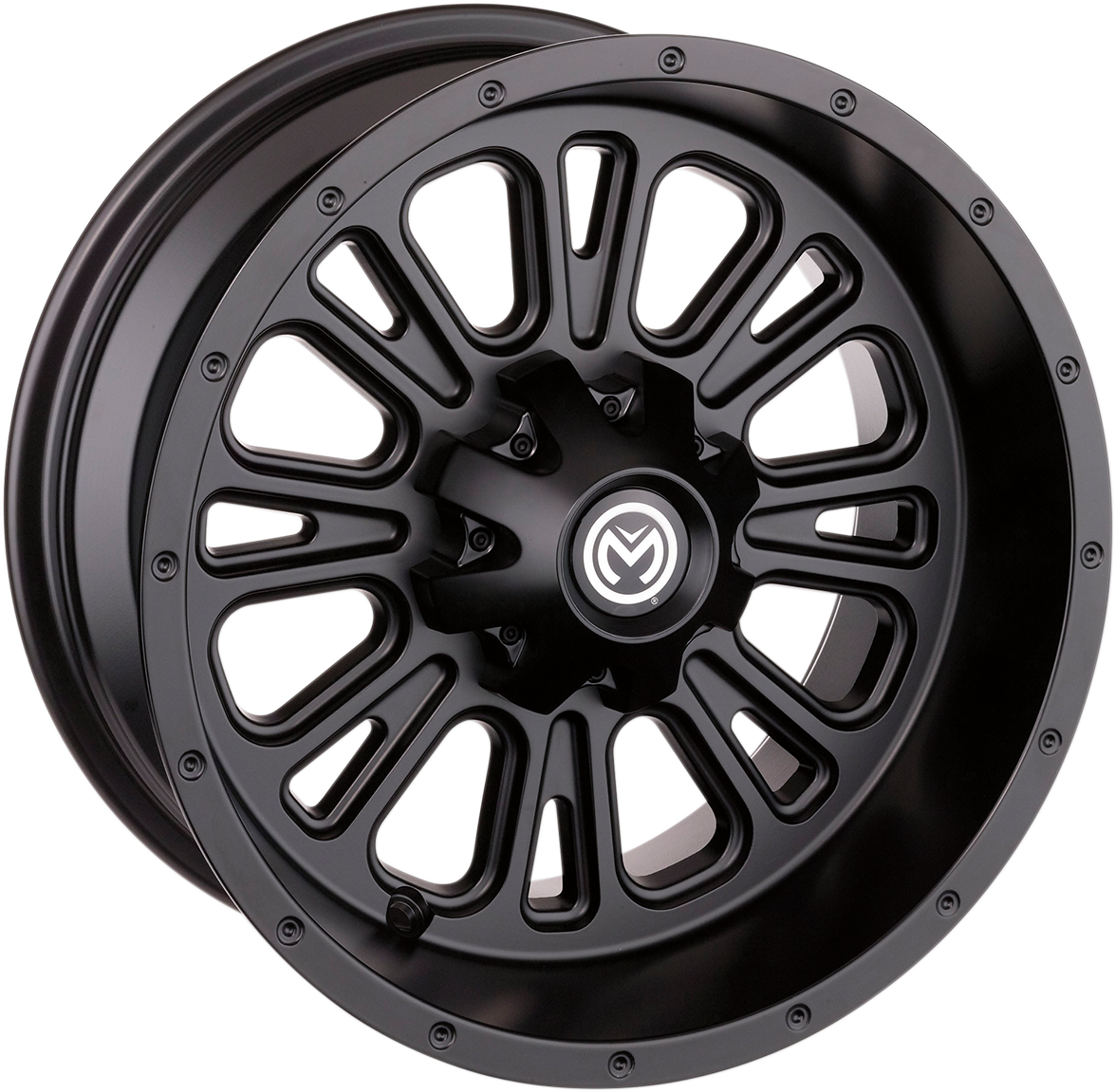 MOOSE UTILITY Wheel - 399X - Rear - Black - 14x8 - 4/110 - 4+4 399MO148110MB4