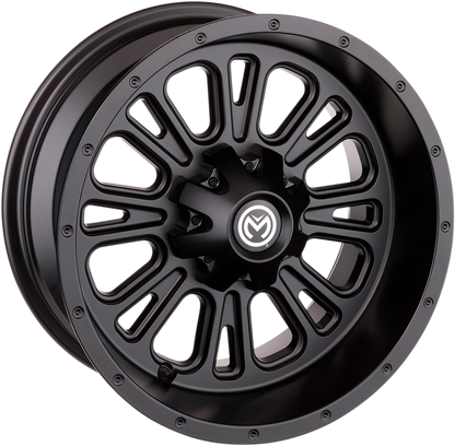 MOOSE UTILITY Wheel - 399X - Front - Black - 14x7 - 4/110 - 4+3 399MO147110MB4