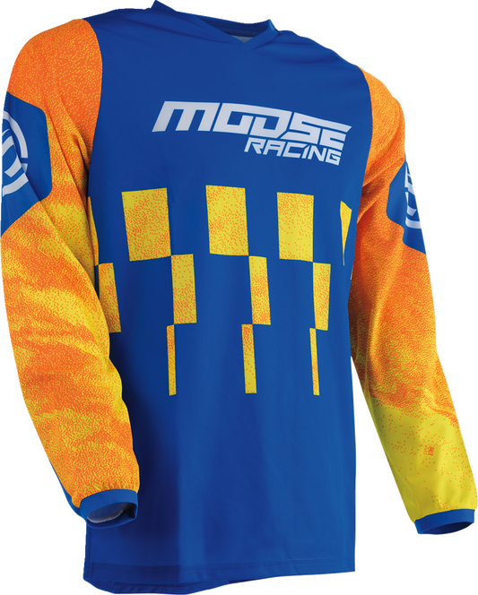 MOOSE RACING Qualifier Jersey - Orange/Blue - 3XL 2910-7531