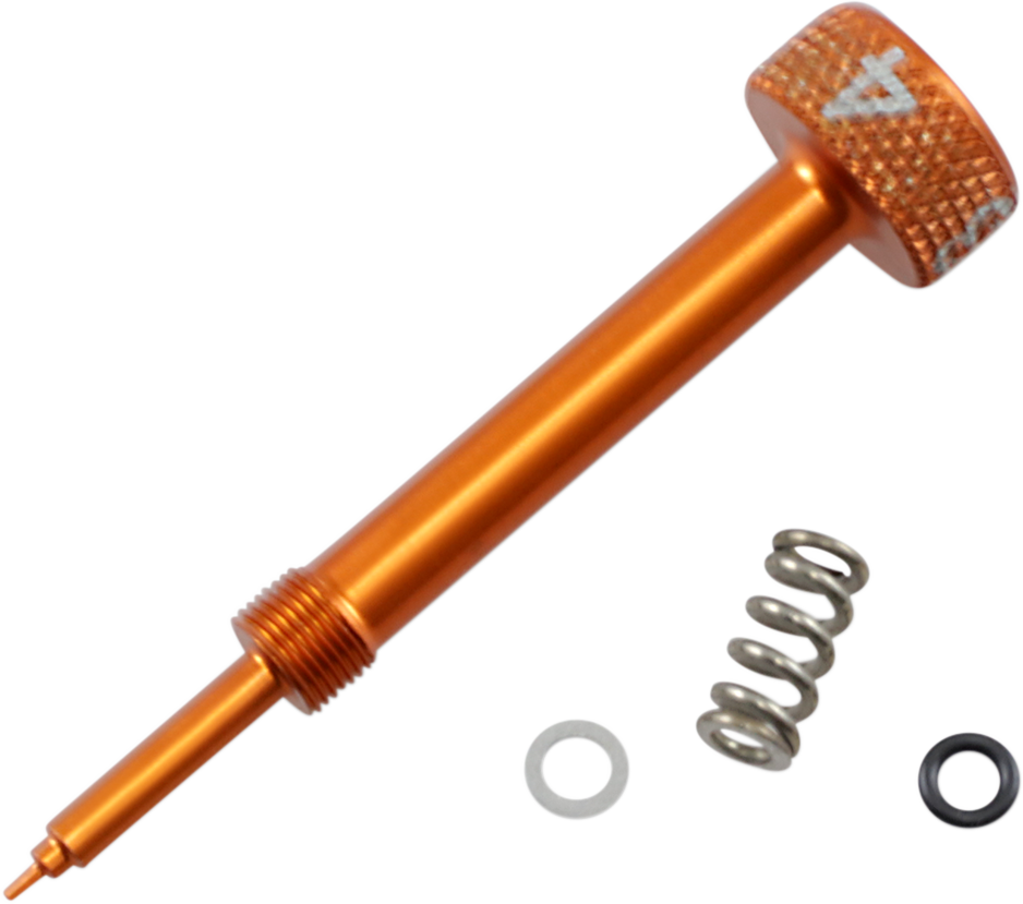 MOOSE RACING Fuel Mixture Screw by Zip-Ty - Orange FMS01-OR