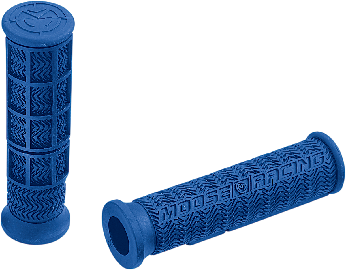 MOOSE RACING Grips - Stealth - ATV - Blue B01MAU