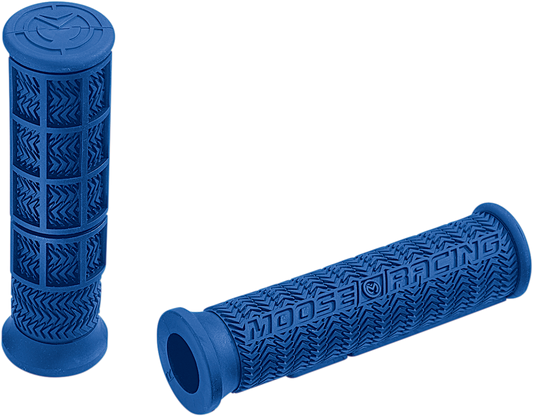 MOOSE RACING Grips - Stealth - ATV - Blue B01MAU