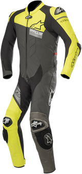 Traje de cuero de 1 pieza ALPINESTARS GP Plus Venom - Negro/Amarillo fluorescente/Gris - US 48 / EU 58 3150818-1511-58 