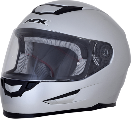 AFX FX-99 Helmet - Silver - XL 0101-11070