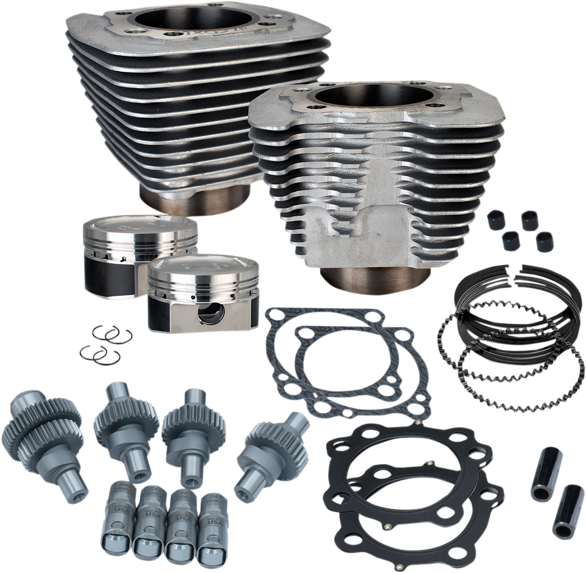 S&S CYCLE Hooligan Kit - 883-1200 - Silver 910-0700