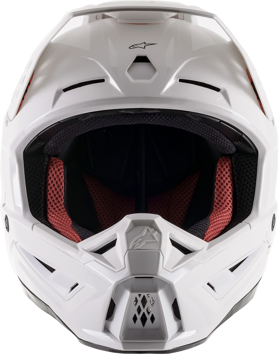 ALPINESTARS SM5 Helmet - Solid - Gloss White - 2XL 8303121-2180-2X