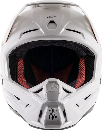 ALPINESTARS SM5 Helmet - Solid - Gloss White - 2XL 8303121-2180-2X