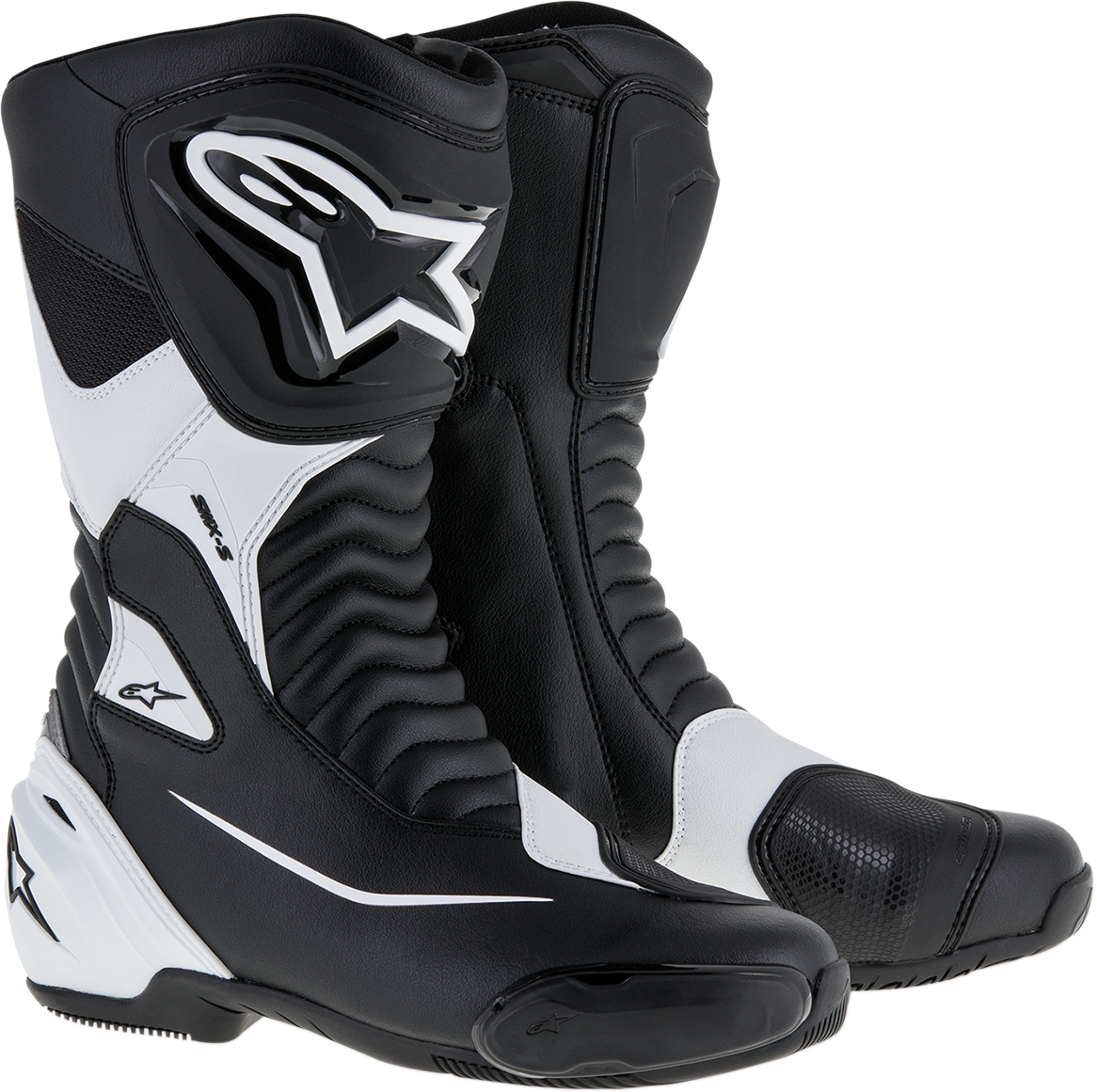 ALPINESTARS SMX-S Boots - Black/White - US 7.5 / EU 41 2223517-12-41