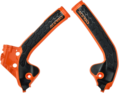 ACERBIS X-Grip Frame Guards - '16 Orange/Black 2686045225