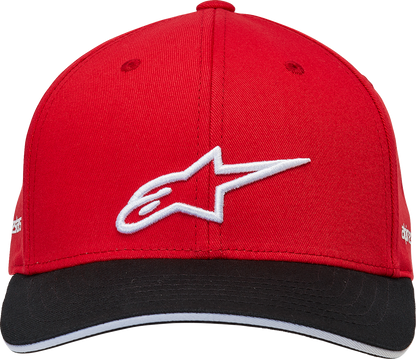 ALPINESTARS Rostrum Hat - Red/Black - One Size 1232810003010OS