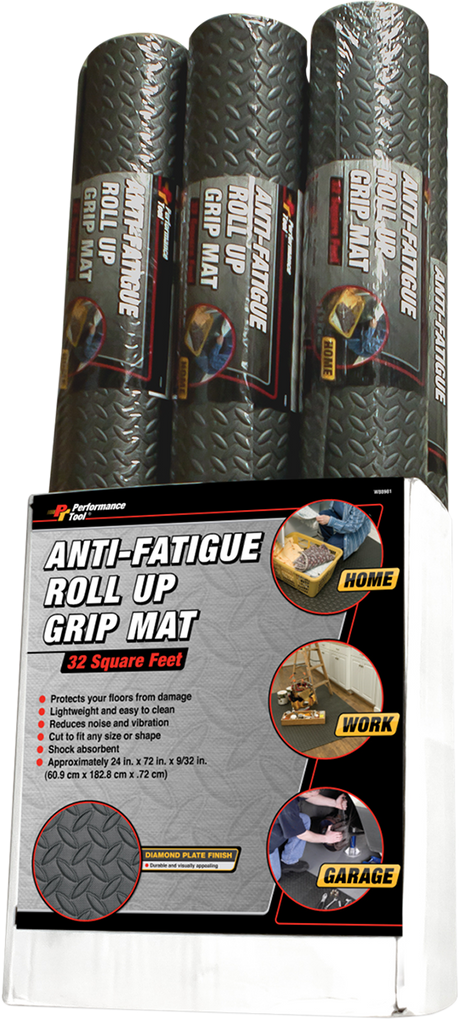 PERFORMANCE TOOL Mat Roll - Anti-Fatigue W88981