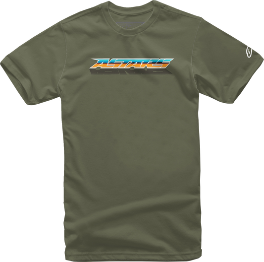 ALPINESTARS Chromium T-Shirt - Military - 2XL 1232722066902X