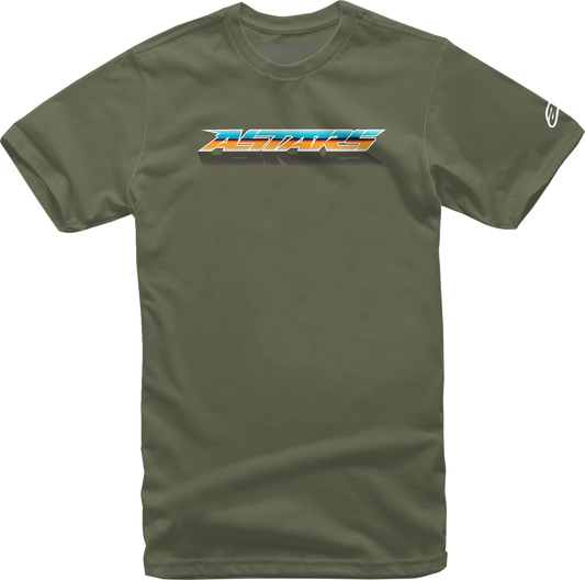 Camiseta ALPINESTARS Chromium - Militar - Grande 1232-72206-690L 