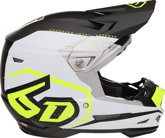 6D ATR-2 Helmet - Delta - Neon Yellow - Large 12-3427