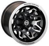 MOOSE UTILITY Wheel - 416X - Front/Rear - Machined Black - 12x7 - 4/156 - 4+3 416M127156GBMF4