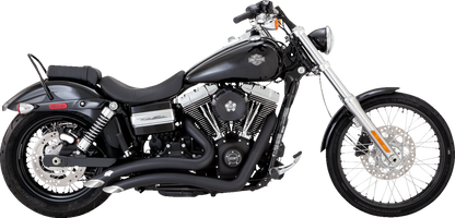 VANCE & HINES Big Radius Exhaust System - Black Low Rider   43371