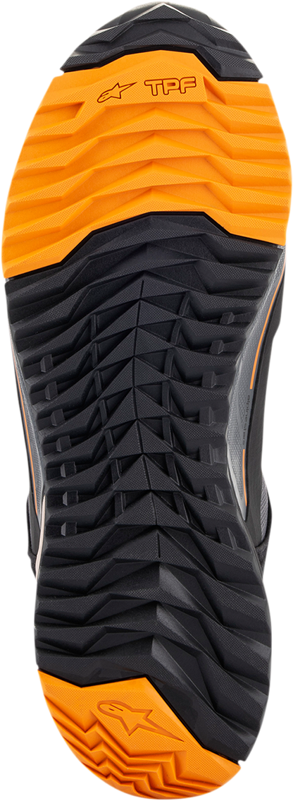 Zapatos ALPINESTARS CR-X Drystar - Negro/Marrón/Naranja - US 9.5 26118201284-9.5 