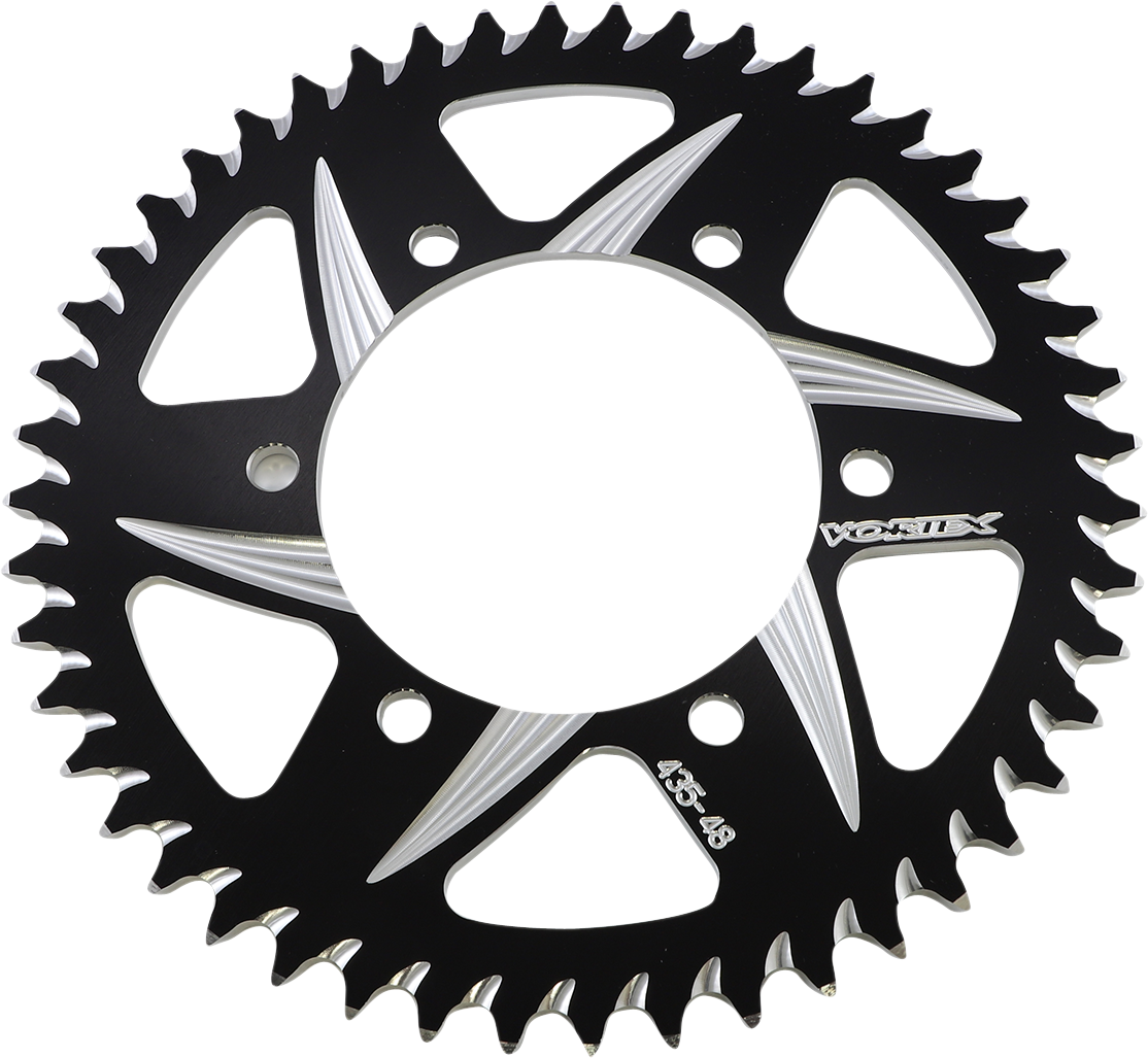 VORTEX CAT5 Sprocket - Black - 48 Tooth 435ZK-48