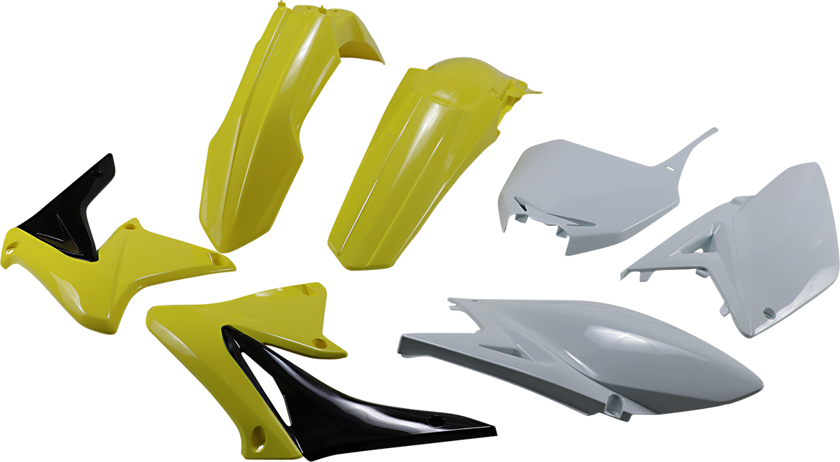 UFO Replacement Body Kit - OEM Yellow/White/Black SUKIT416-999W