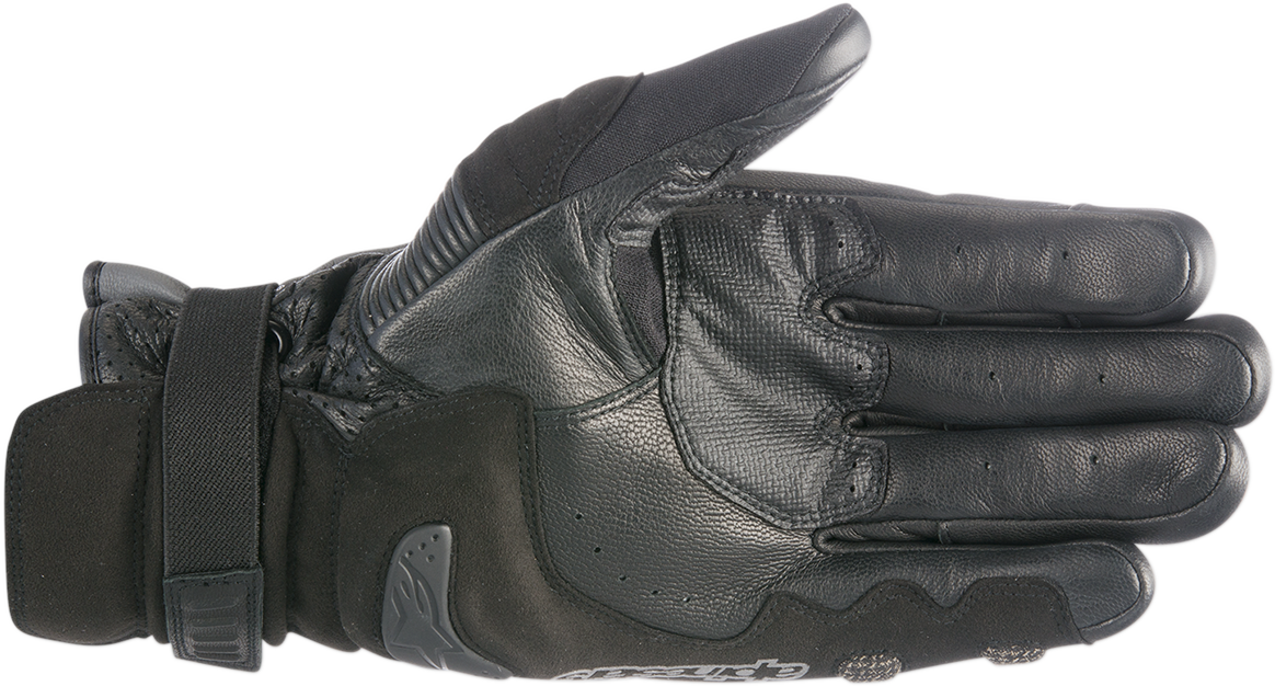 Guantes ALPINESTARS Belize Drystar - Negro/Antracita/Rojo - Grande 3526718-1036-L 