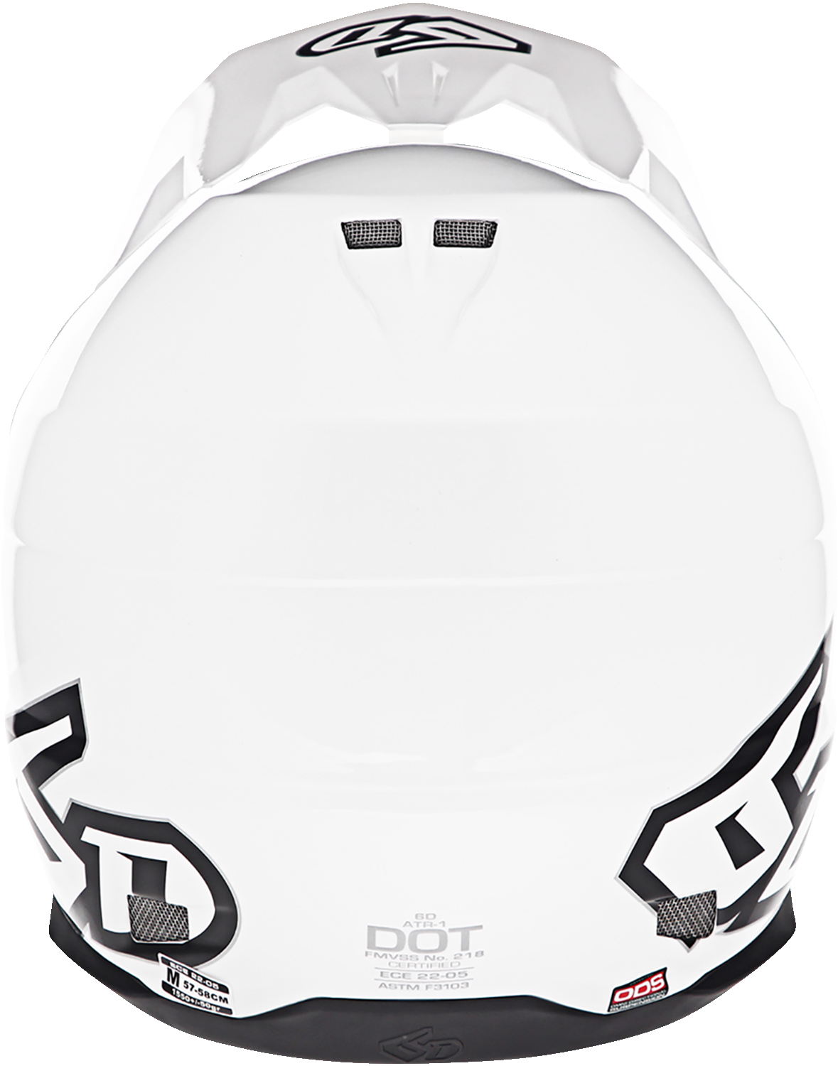 6D ATR-1 Helmet - White - XS 10-3724