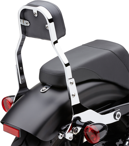 COBRA Backrest Kit - 11" - Chrome - Softail 602-2022