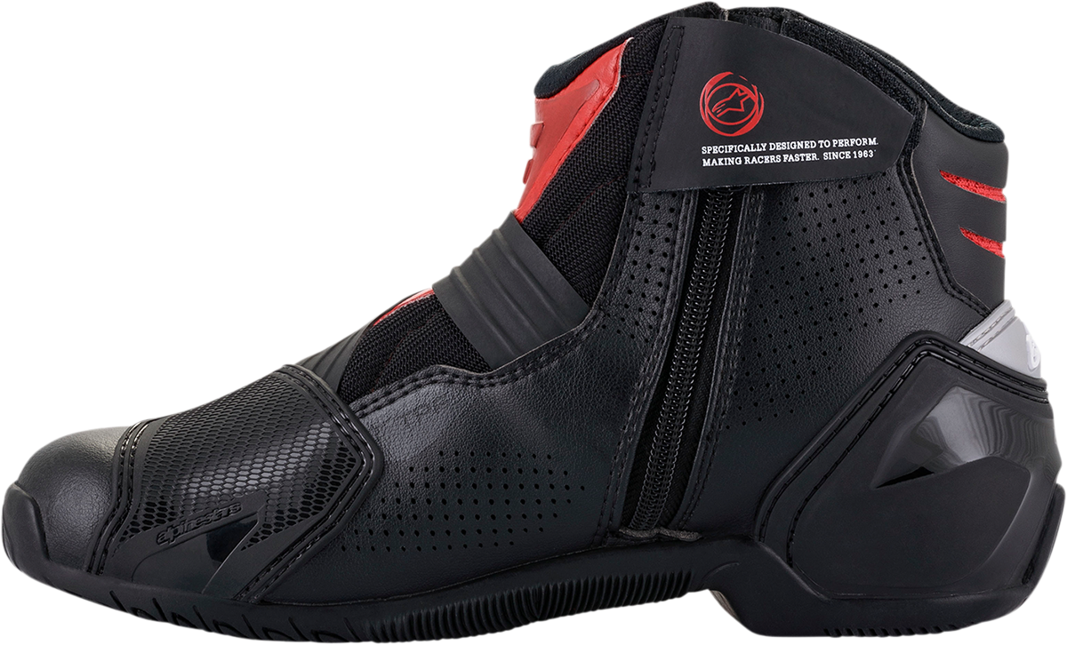 ALPINESTARS SMX1-R V2 Boots - Black/Red - US 7.5 / EU 41 2224021-13-41