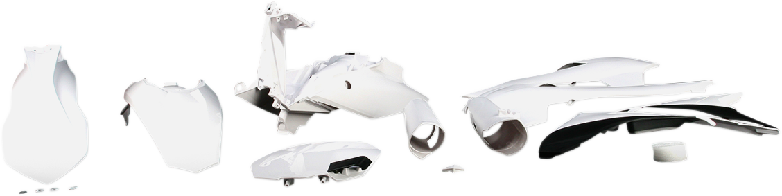 ACERBIS Full Replacement Body Kit - White/Black 2314330002