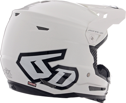 6D ATR-2Y Helmet - Gloss White - Medium 11-5611