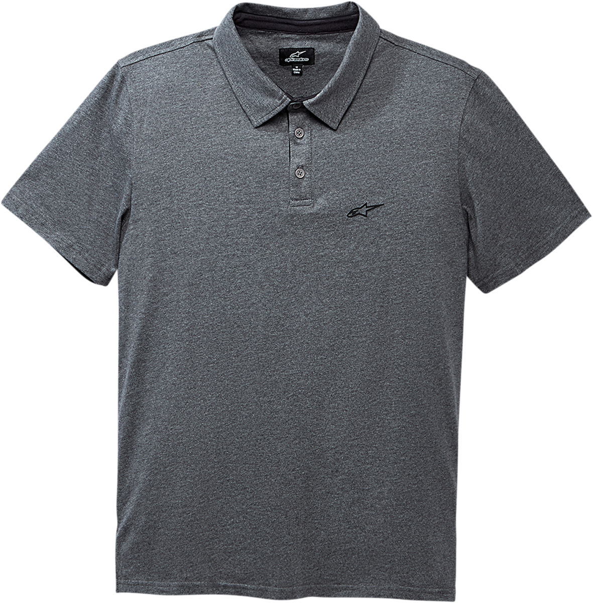 ALPINESTARS Eternal Polo Shirt - Heather Charcoal - XL 101841004191BXL