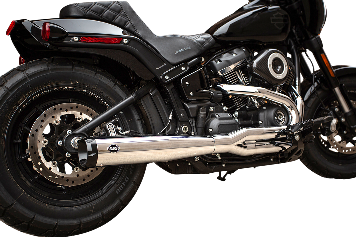 S&S CYCLE Exhaust - 2:1 - Chrome ALSO FIT FLHC/FXST MODELS 550-0791B