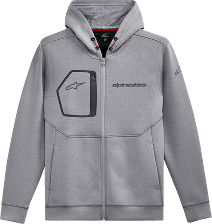 ALPINESTARS Convex Tech Hoodie - Heather Gray - XL 1212530201026XL