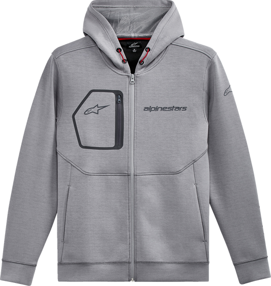 ALPINESTARS Convex Tech Hoodie - Heather Gray - Medium 1212530201026M