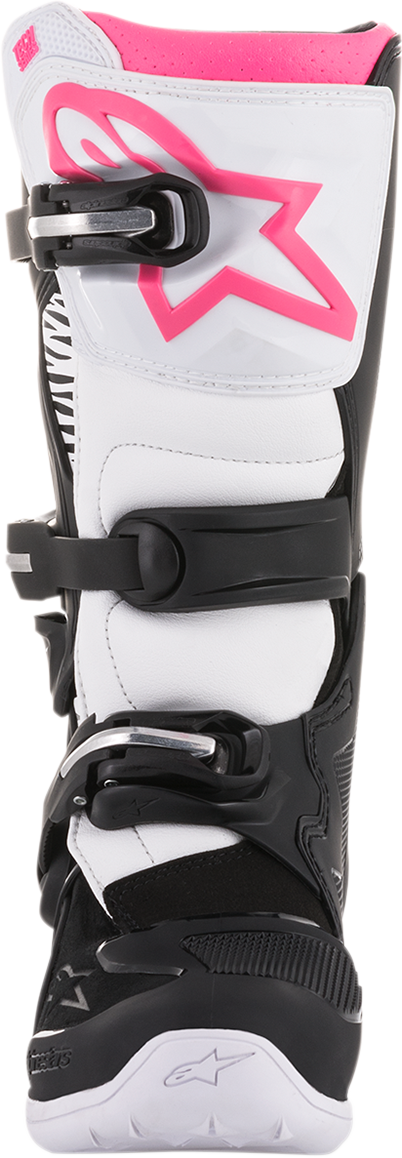 Botas ALPINESTARS Stella Tech 3 - Negro/Blanco/Rosa - US 7 2013218-130-7 