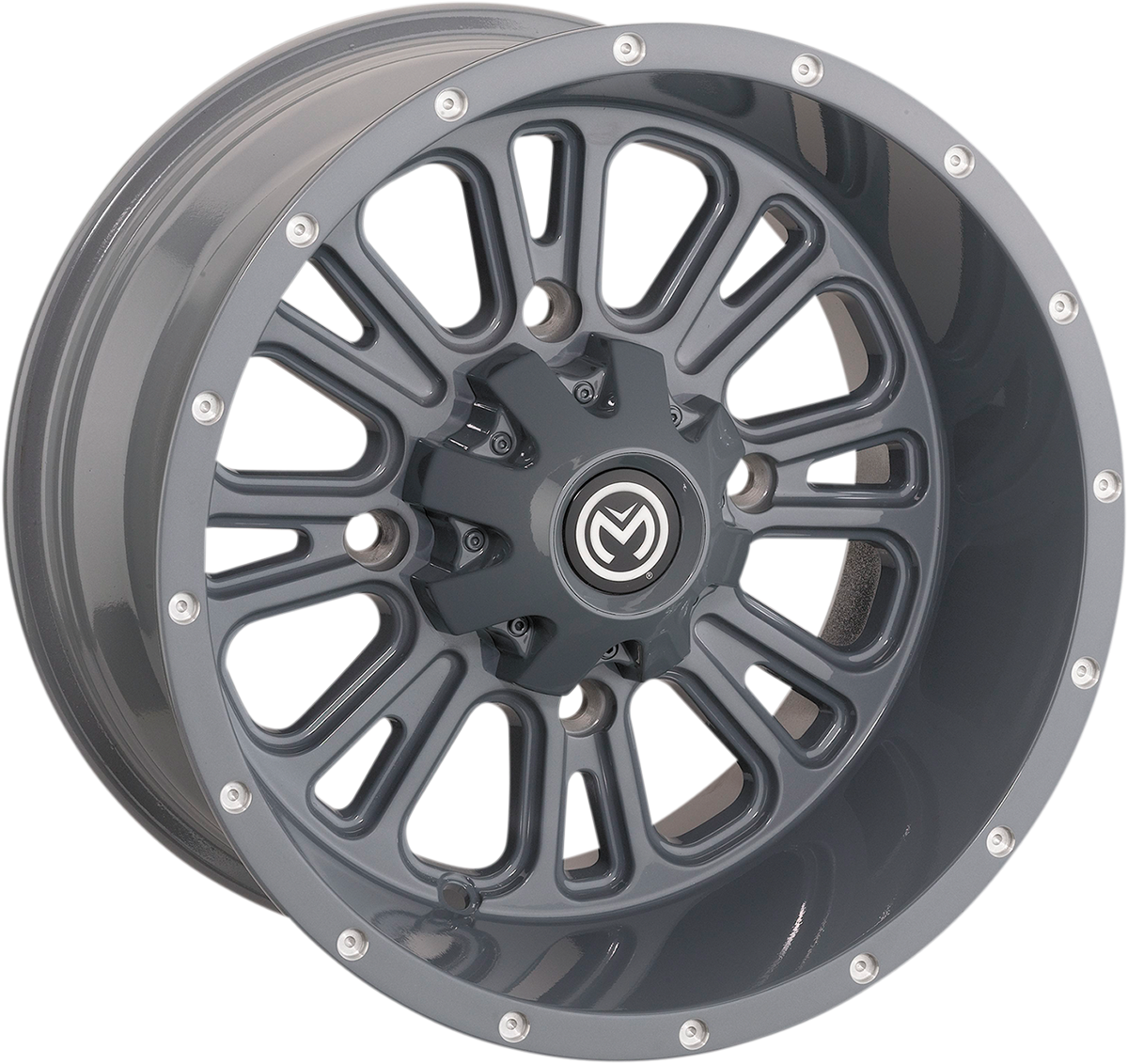 MOOSE UTILITY Wheel - 399X - Rear - Gray - 14x8 - 4/136 - 4+4 399MO148136KG4