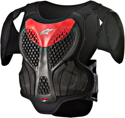 Armadura para jóvenes ALPINESTARS A-5s - Negro/Rojo - L/XL 6740518-13-LXL 