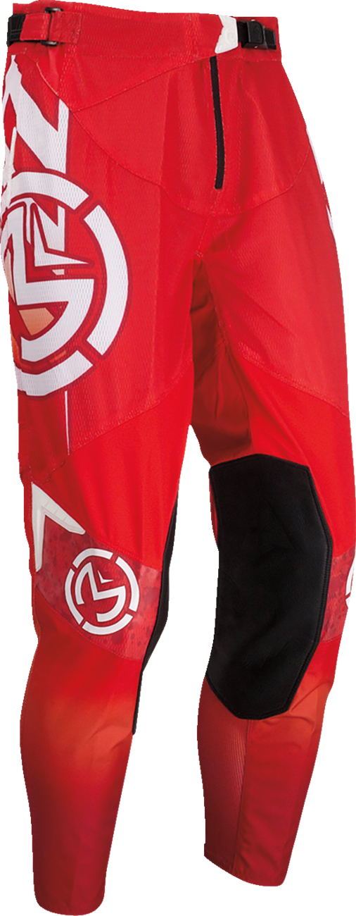 MOOSE RACING Sahara Pants - Red/White - 28 2901-10715