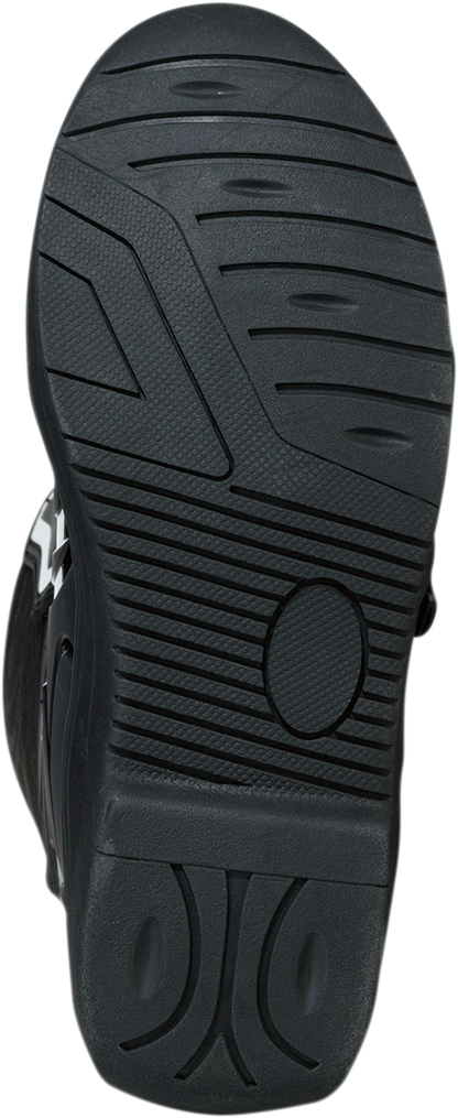 MOOSE RACING M1.3 Boots - Black/Orange - Size 6 3411-0442