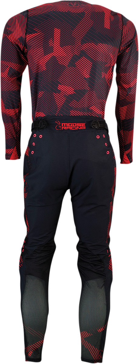 MOOSE RACING Agroid Jersey - Red/Black - Small 2910-6398