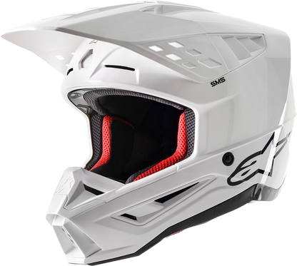 ALPINESTARS SM5 Helmet - Solid - Gloss White - Medium 8303121-2180-MD