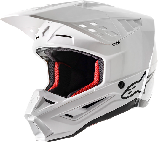 ALPINESTARS SM5 Helmet - Solid - Gloss White - Medium 8303121-2180-MD