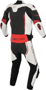 Traje de cuero de 2 piezas ALPINESTARS Atem v3 - Negro/Blanco/Rojo - US 40 / EU 50 3166515-123-50 