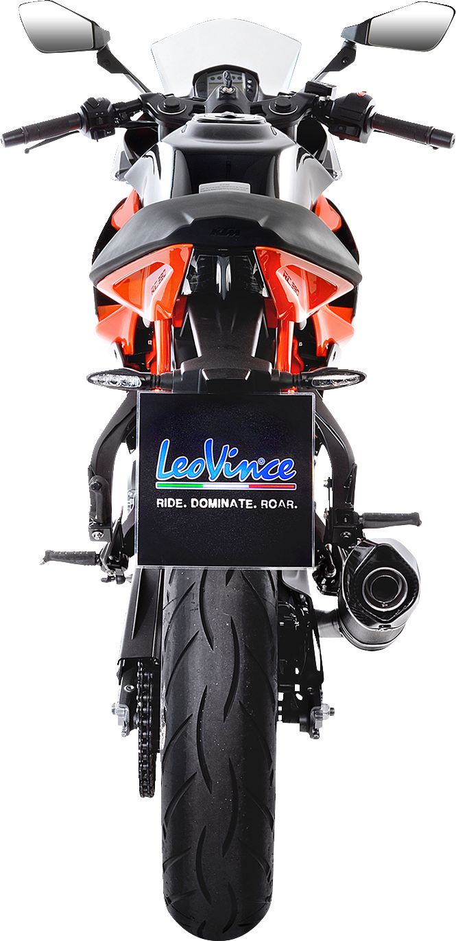 LEOVINCE LV One Evo Slip-On Muffler - Carbon Fiber 14186E