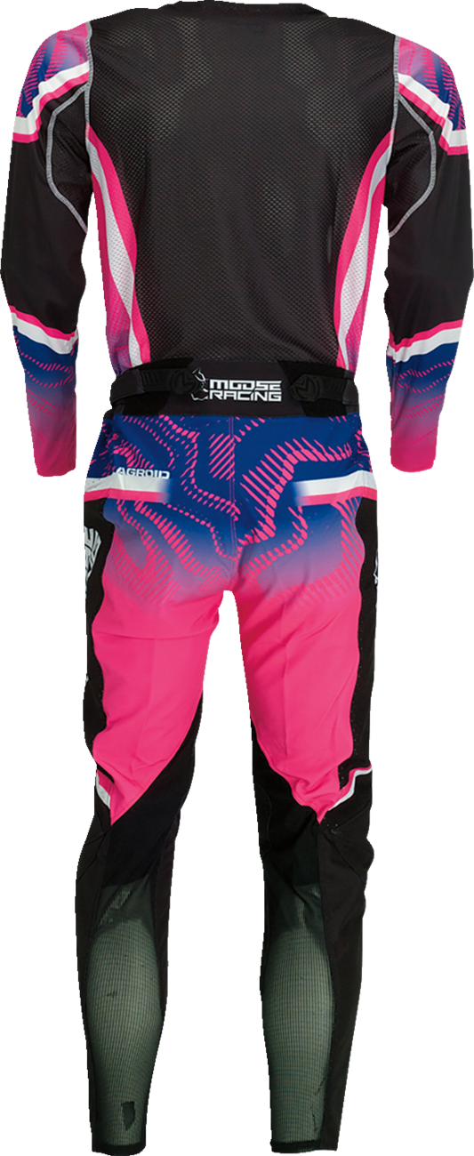 MOOSE RACING Agroid Pants - Pink/Purple/Black - 38 2901-10680