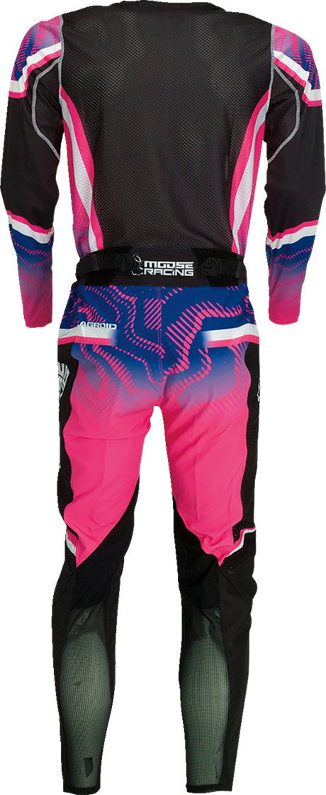 Pantalones MOOSE RACING Agroid - Rosa/Púrpura/Negro - 38 2901-10680