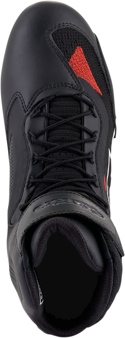 Zapatos ALPINESTARS Faster-3 Rideknit - Negro/Gris/Rojo - US 14 2510319116514