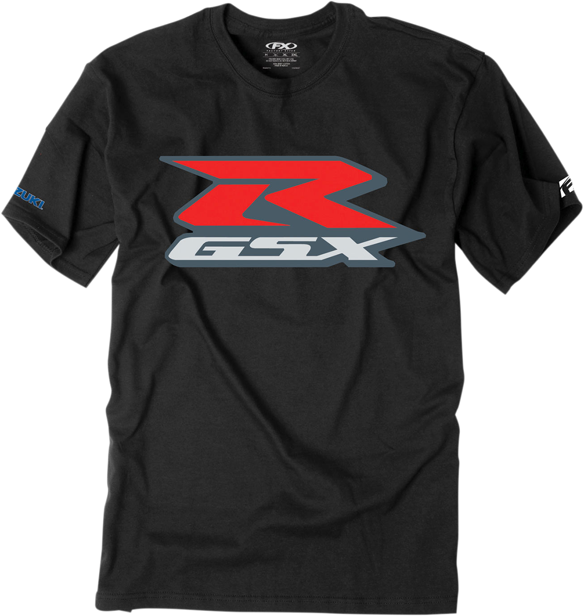 Camiseta FACTORY EFFEX Suzuki GSXR - Negro - 2XL 15-88486 